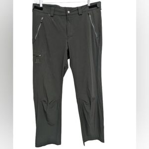 Salomon men's black pants size 38